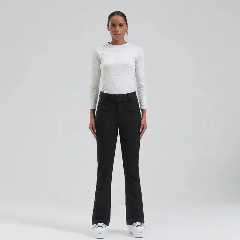 Women's Tight Snowboarding Pants Slim Fit Trousers