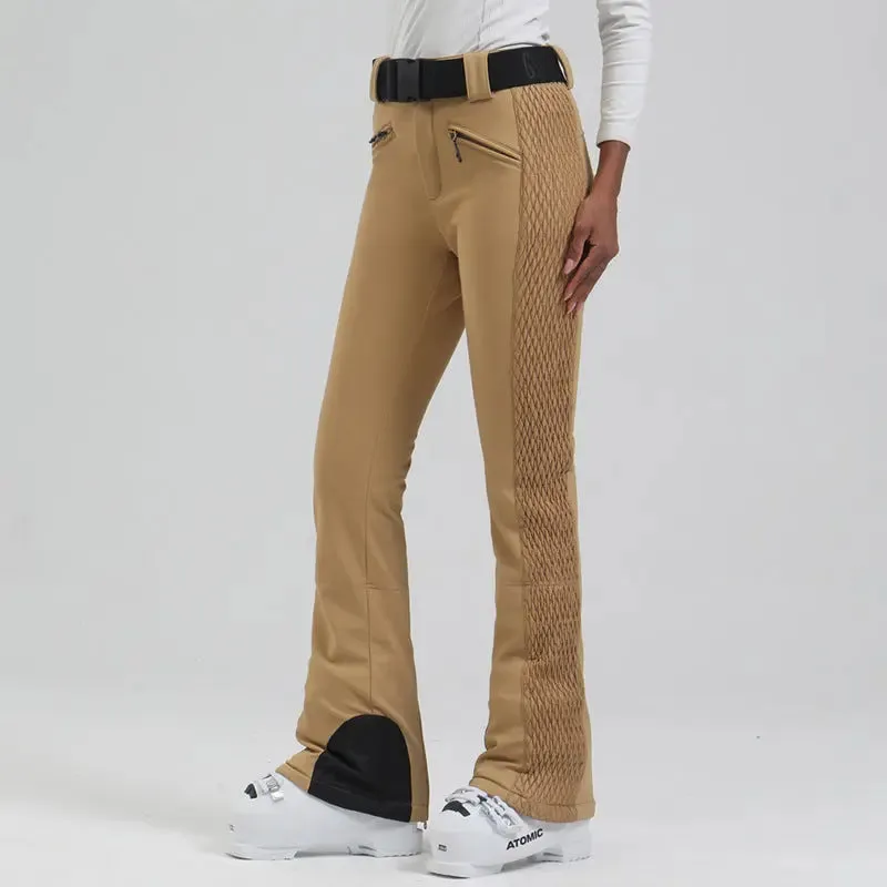 Women's Tight Snowboarding Pants Slim Fit Trousers