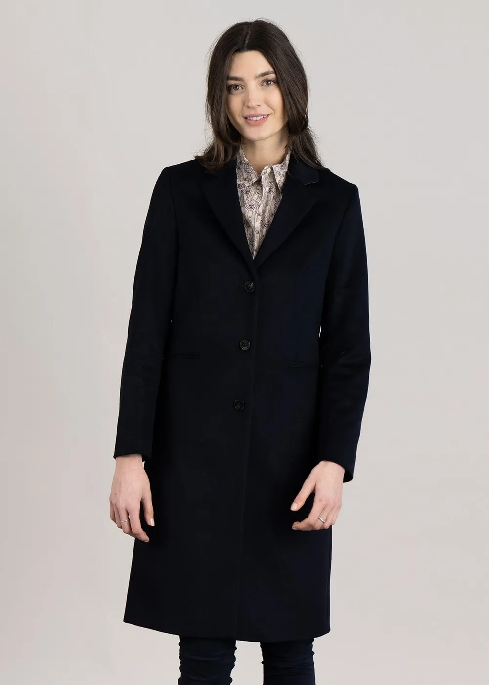 Wool Tailored Coat