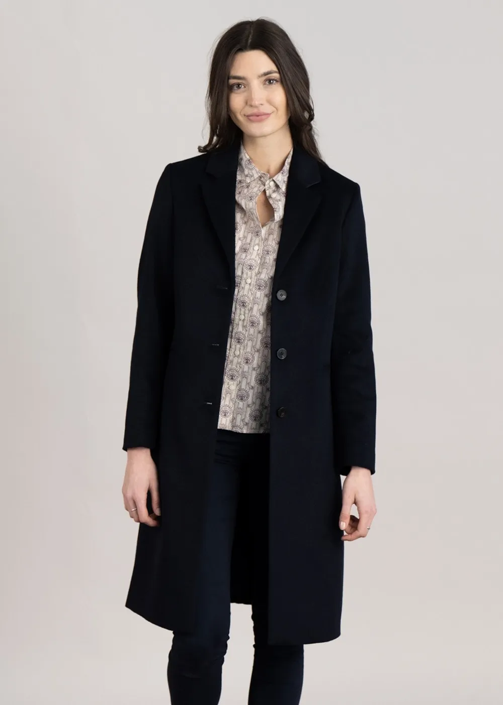 Wool Tailored Coat
