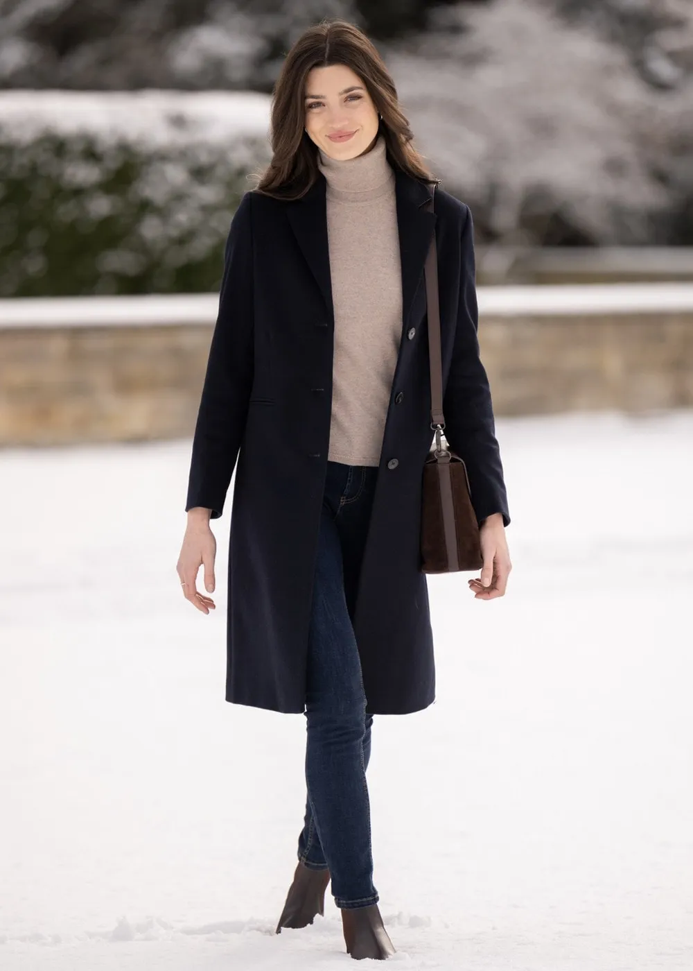 Wool Tailored Coat