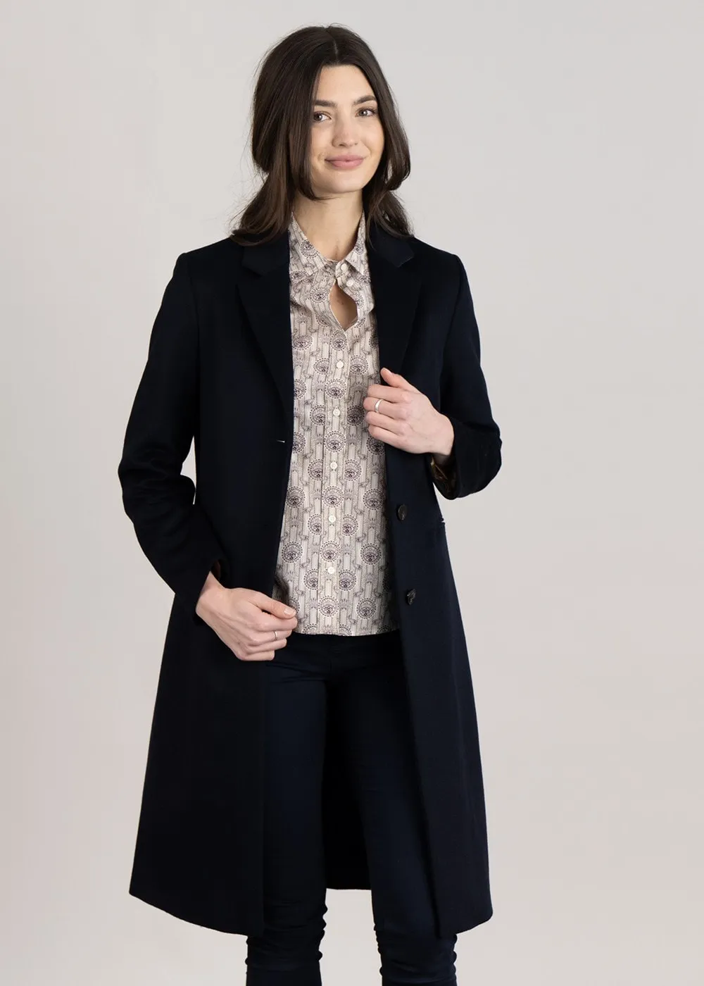 Wool Tailored Coat