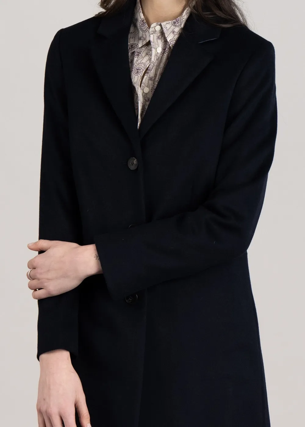 Wool Tailored Coat