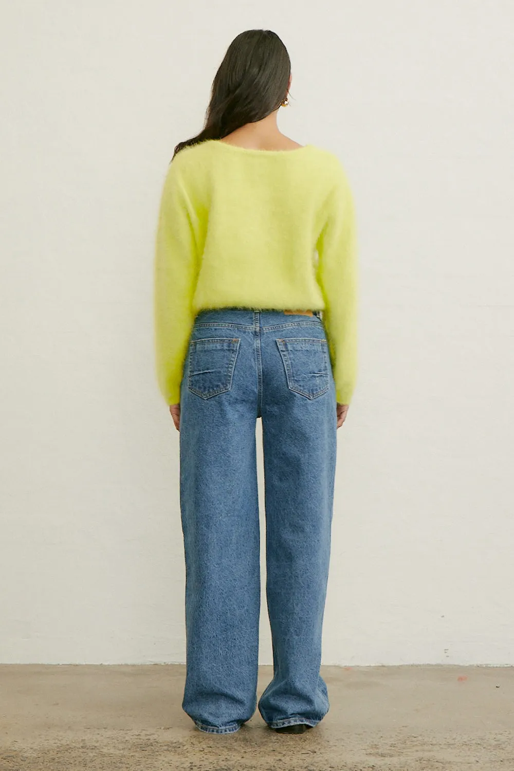 World Of Nomads Stella Cashmere Jumper Citrus