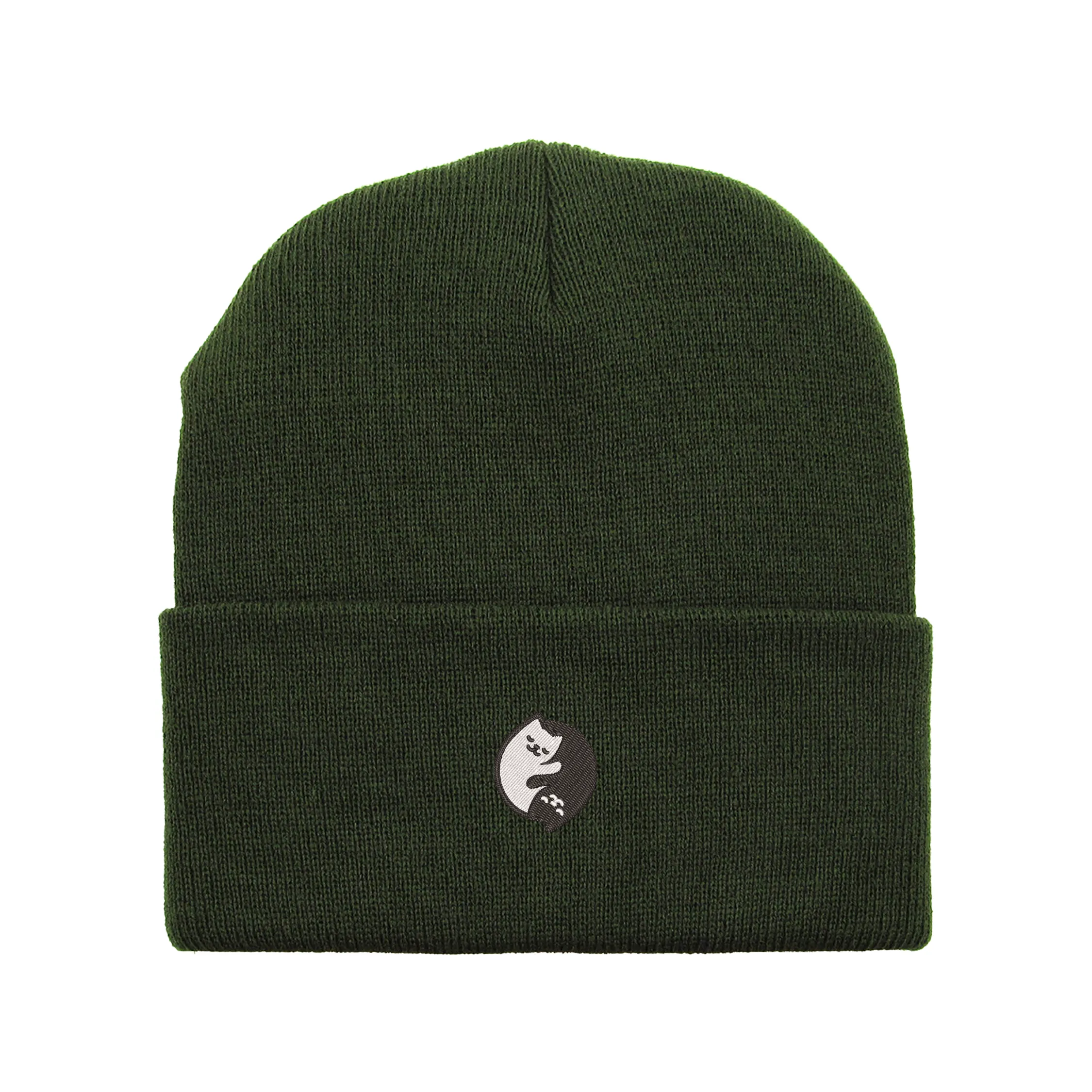 Ying Yang Cats Beanie