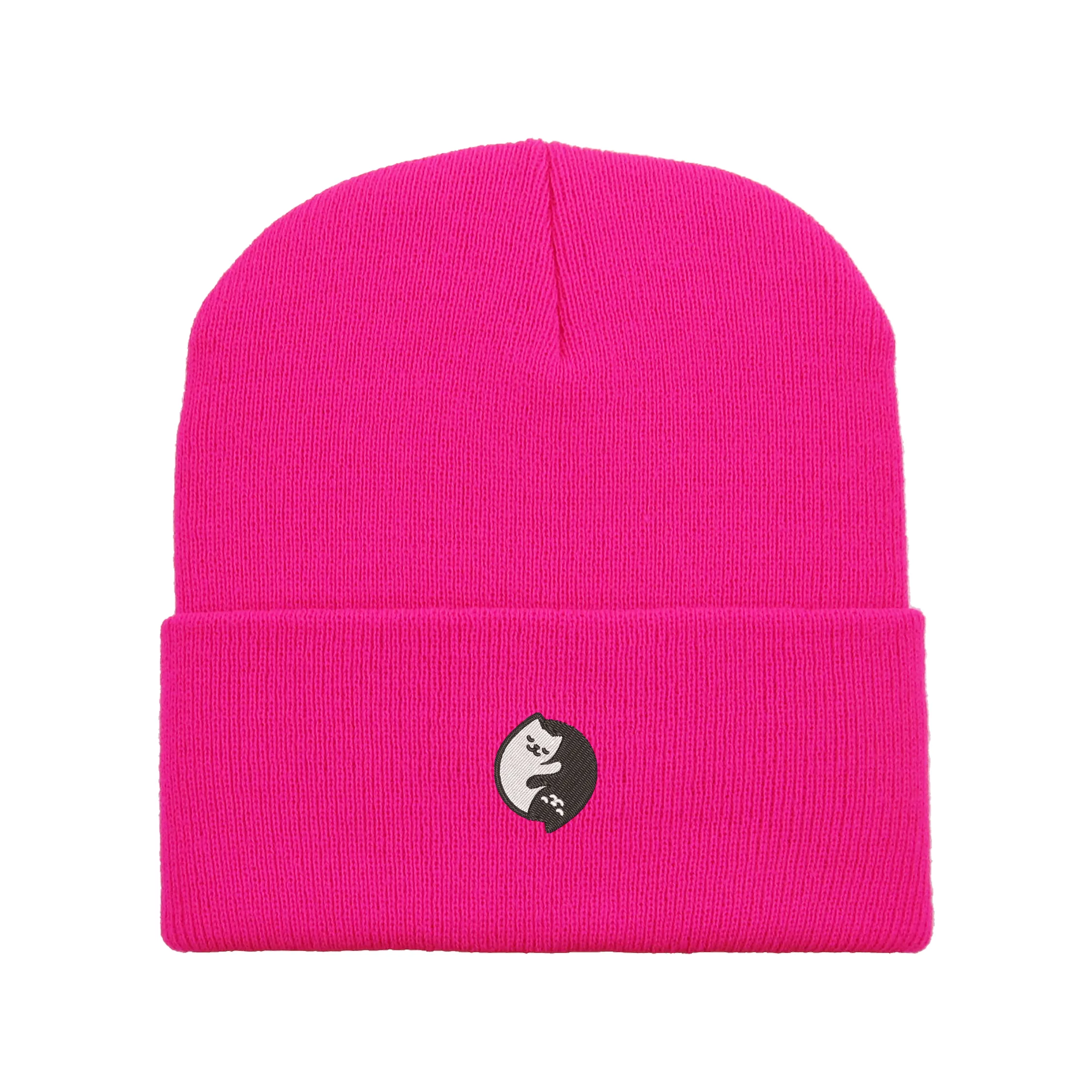 Ying Yang Cats Beanie