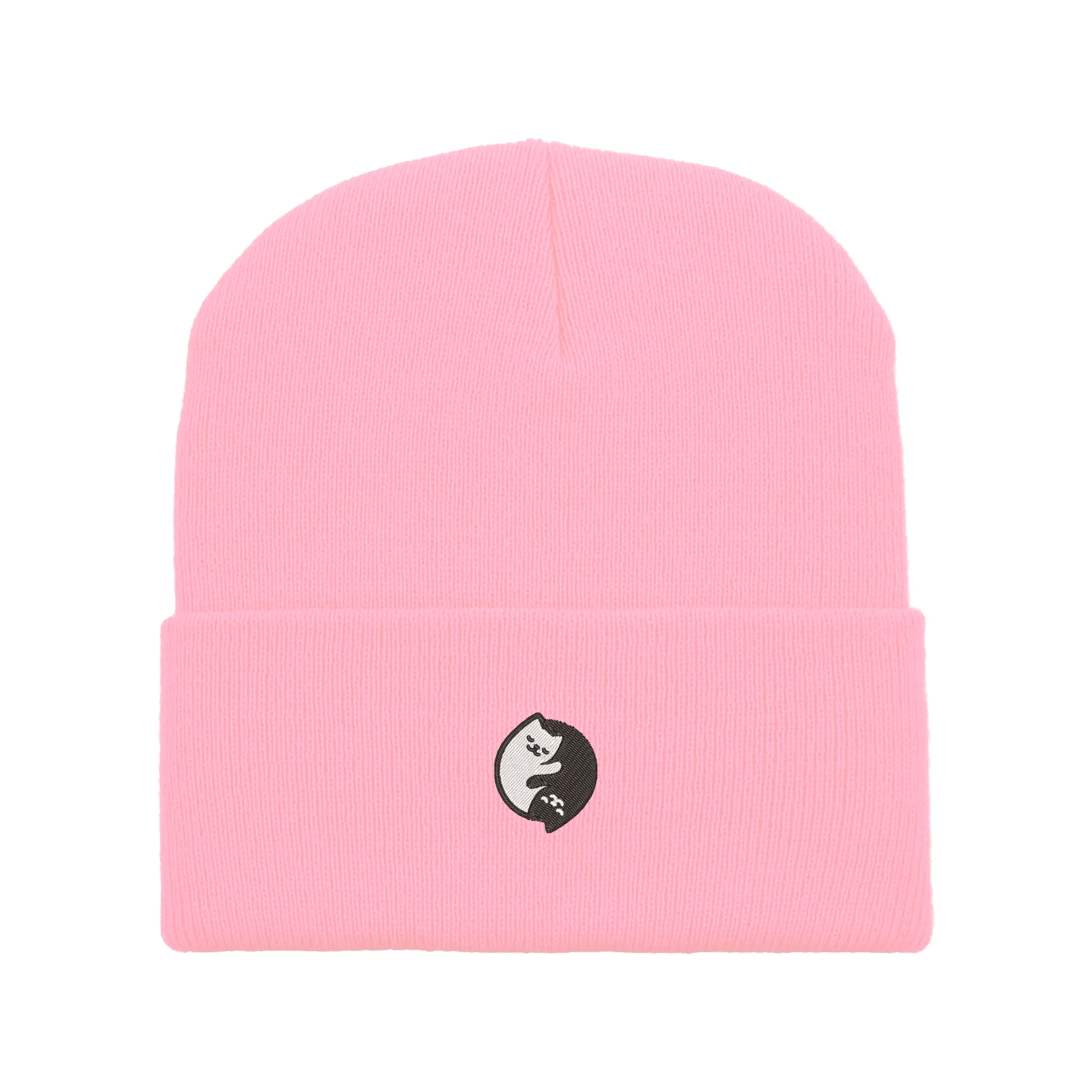 Ying Yang Cats Beanie