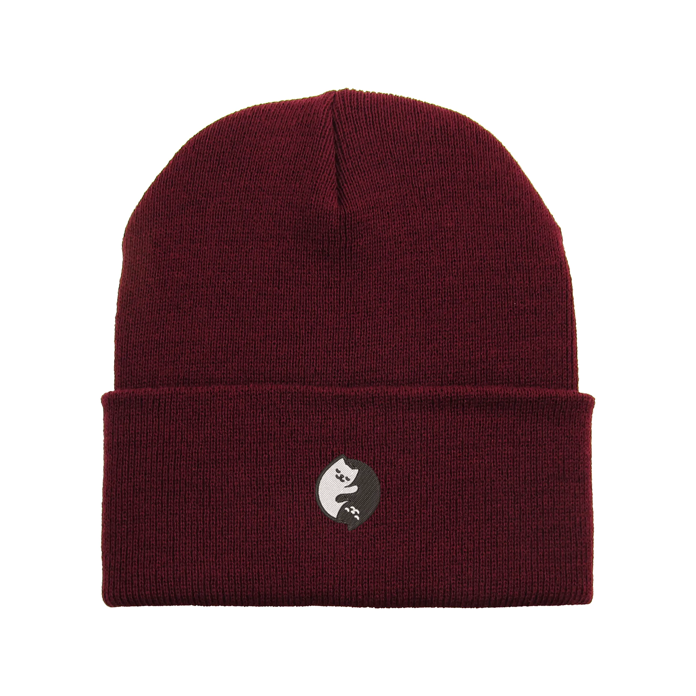 Ying Yang Cats Beanie