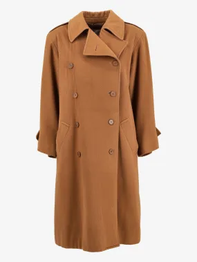 Yves Saint Laurent Wool Trench Coat