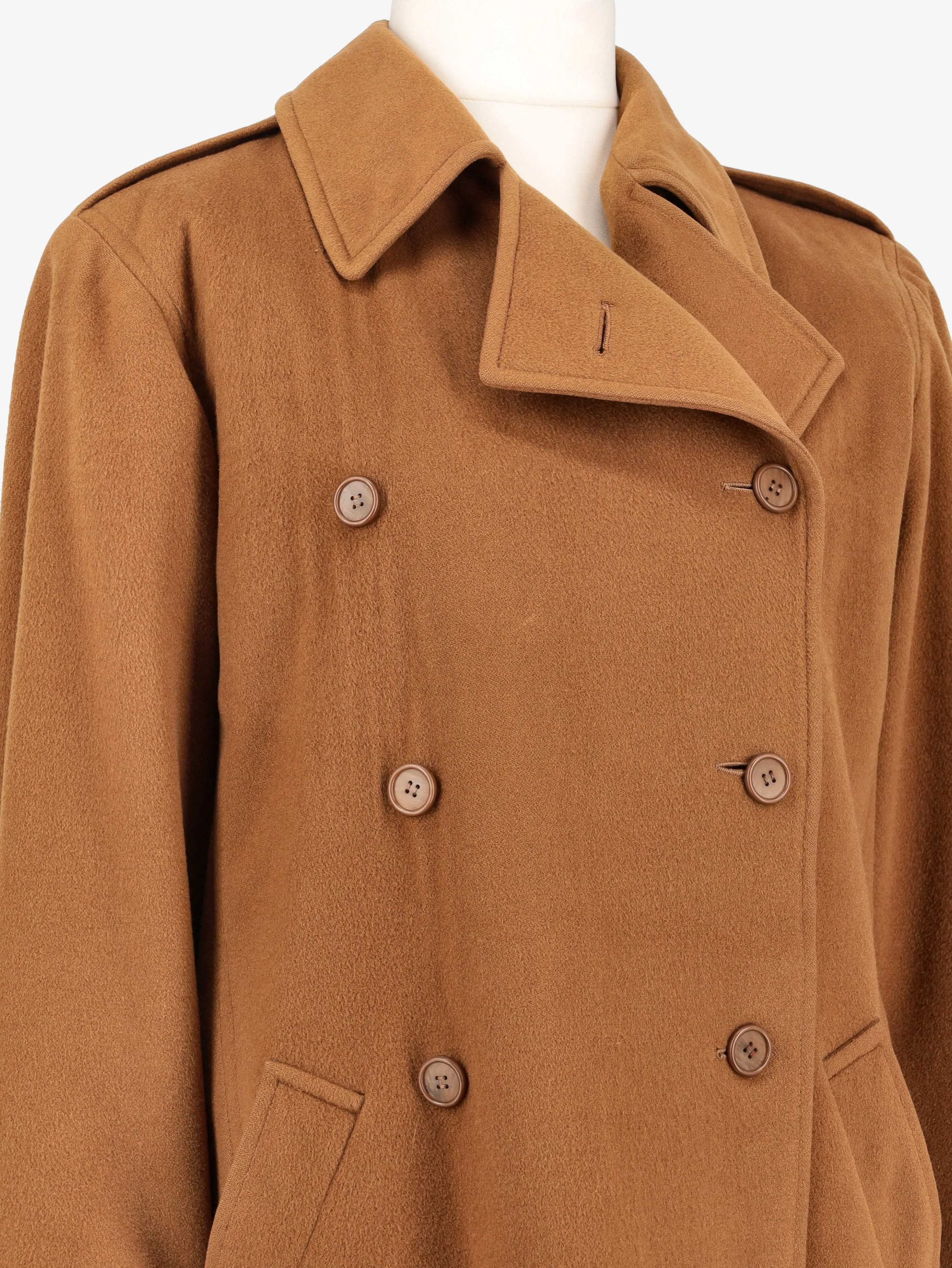 Yves Saint Laurent Wool Trench Coat