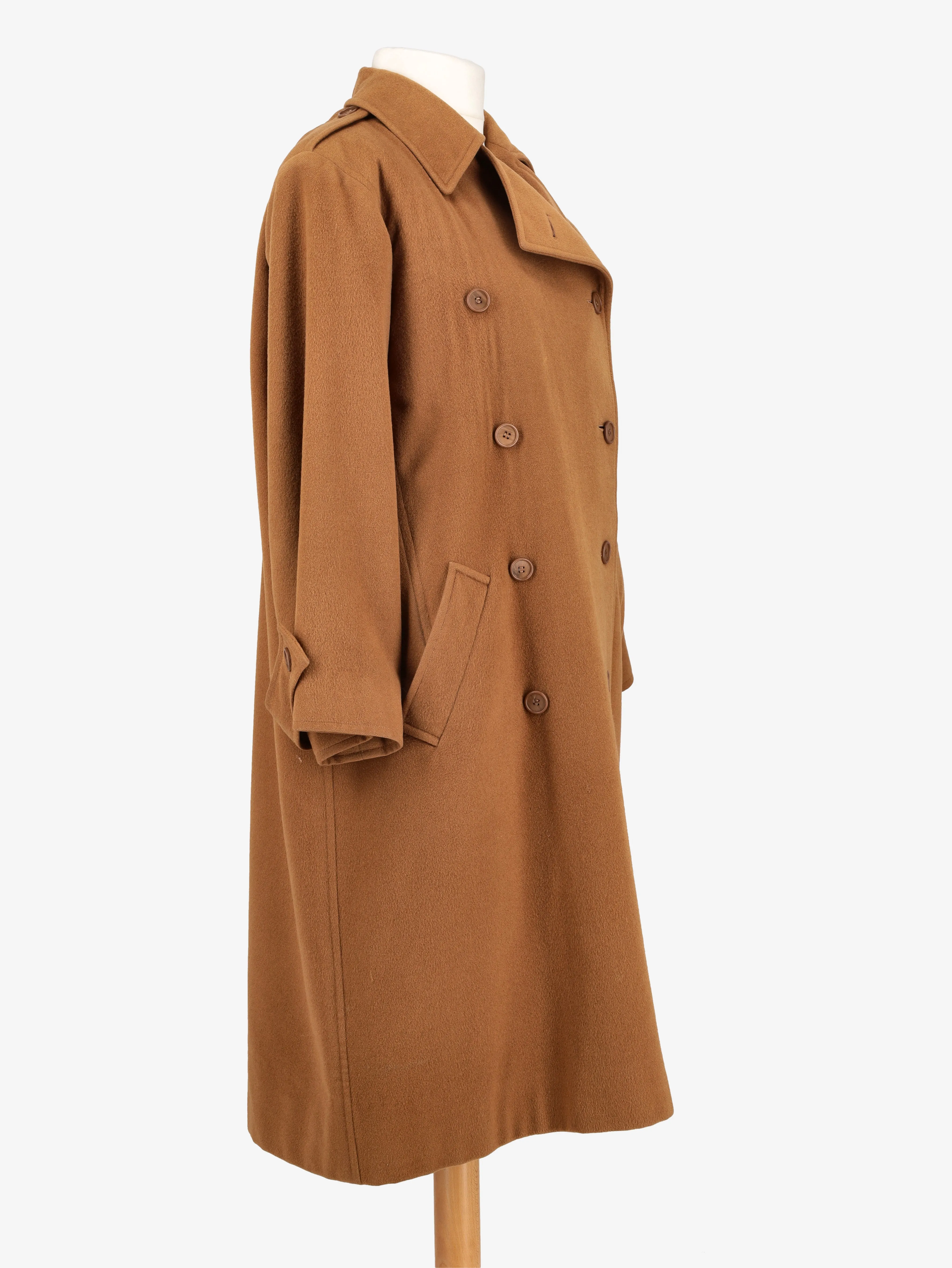 Yves Saint Laurent Wool Trench Coat
