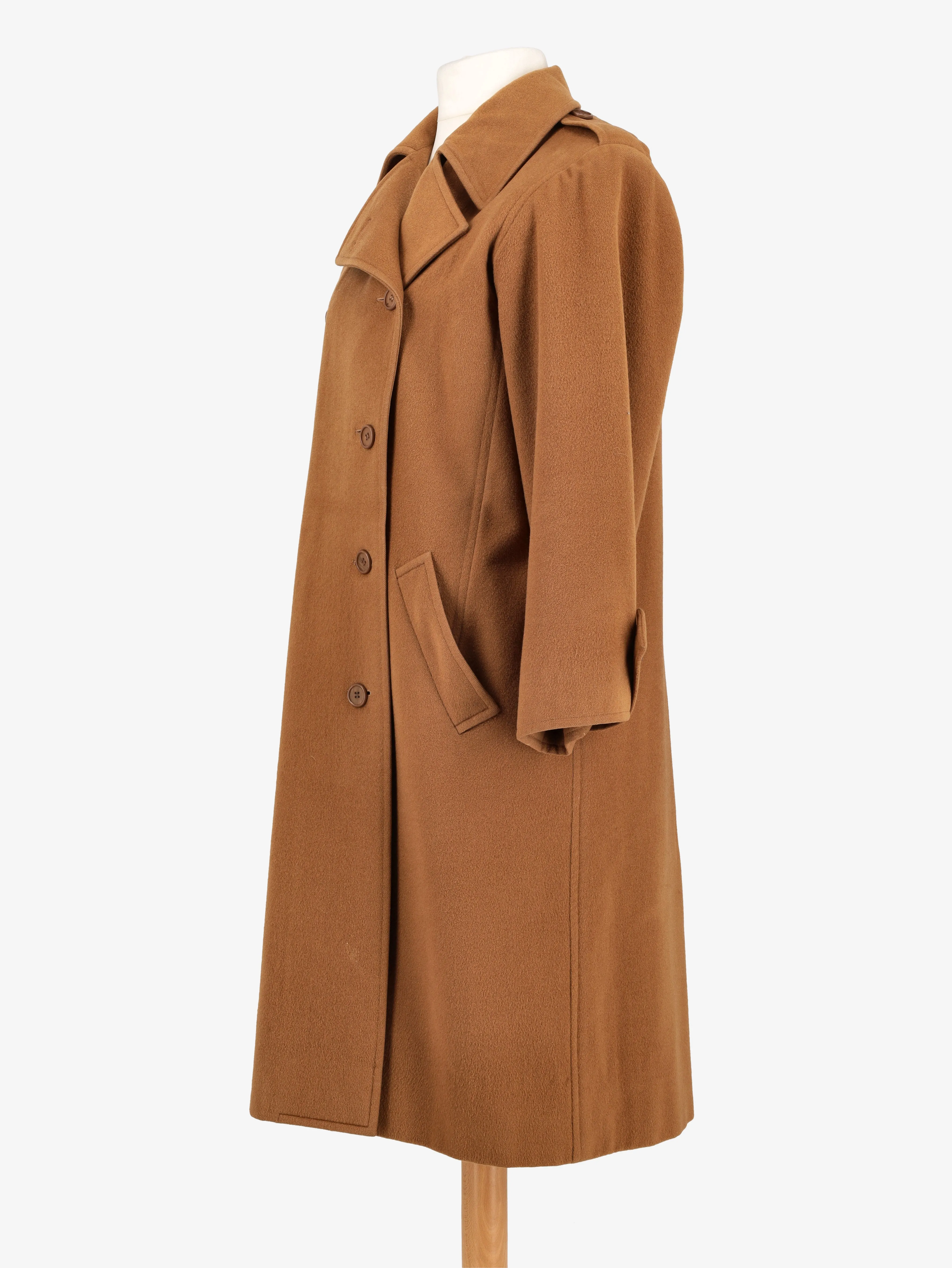 Yves Saint Laurent Wool Trench Coat