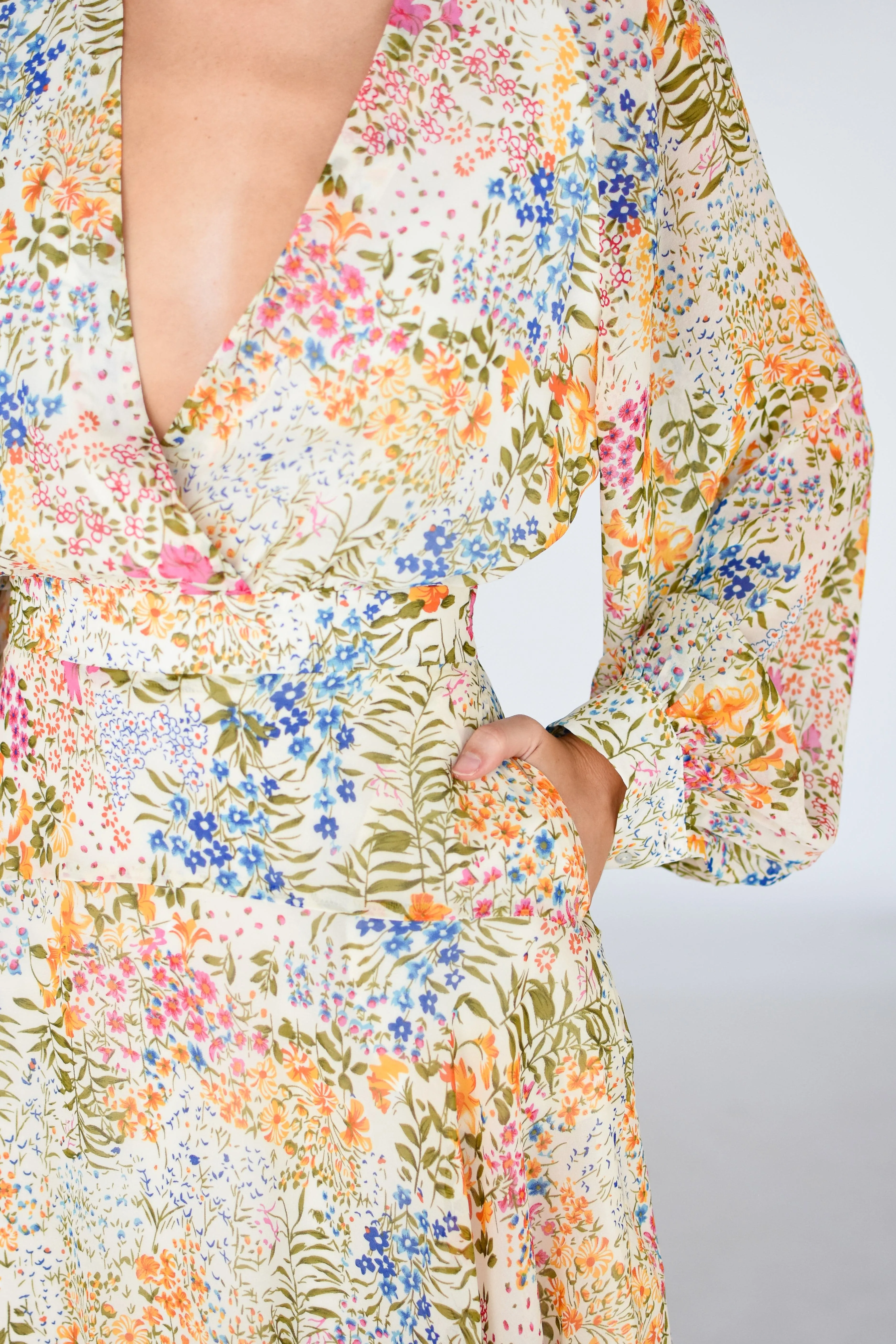 Zinnia Wrap Dress