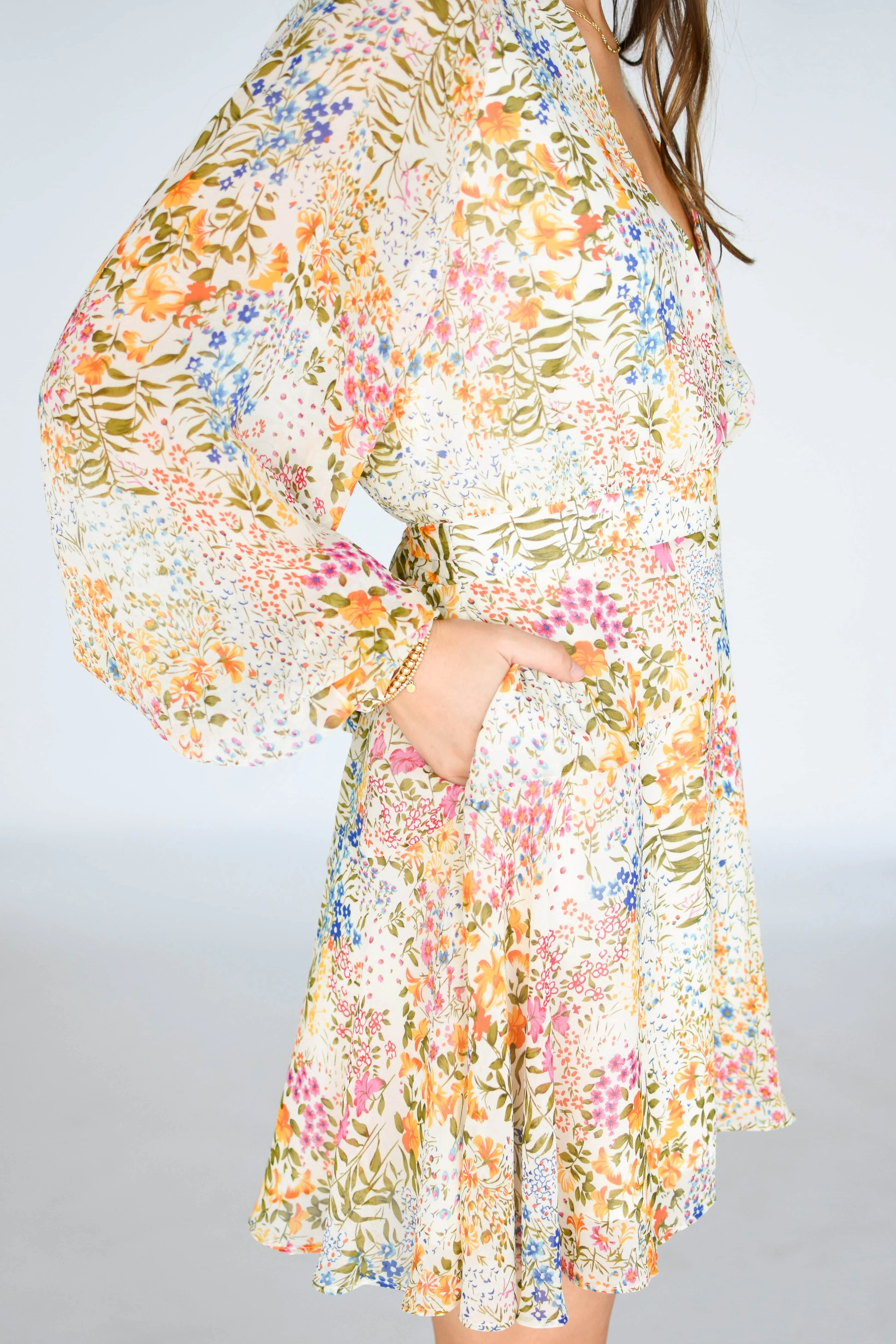Zinnia Wrap Dress
